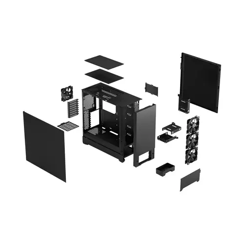 Fractal Design Pop XL Silent Tower PC-Gehäuse Schwarz Fractal Design Pop XL Silent Tower PC-Gehäuse Schwarz