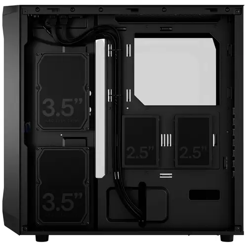 Fractal Design Focus 2 PC-Gehäuse Schwarz Fractal Design Focus 2 PC-Gehäuse Schwarz
