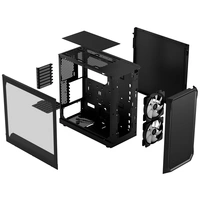 Fractal Design Focus 2 PC-Gehäuse Schwarz Fractal Design Focus 2 PC-Gehäuse Schwarz