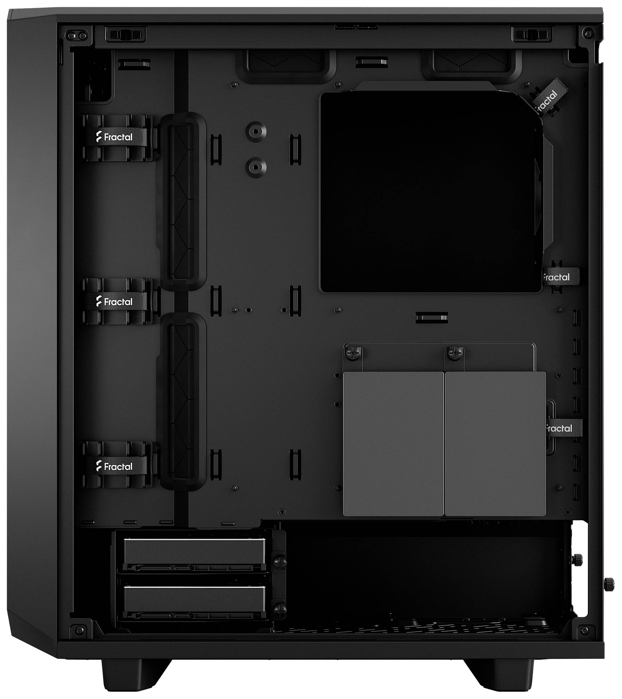 Fractal Design Meshify 2 Compact Tower PC-Gehäuse Schwarz