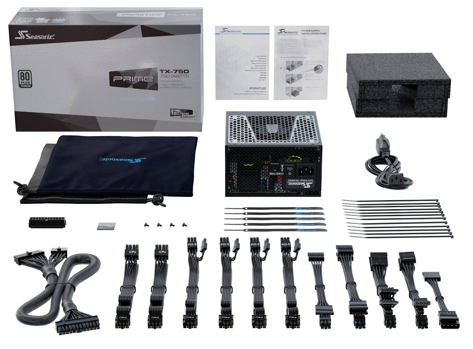 Seasonic PRIME-TX-750 PC Netzteil 750 W 80PLUS® Titanium