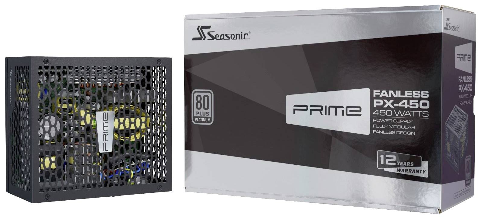 Seasonic PRIME Fanless PX PC Netzteil 450W 80PLUS® Platinum