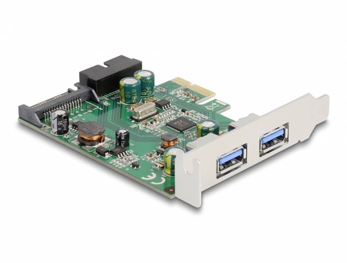 Delock 90096 PCI-Express Karte USB-A (USB 3.2 Gen 1) PCIe