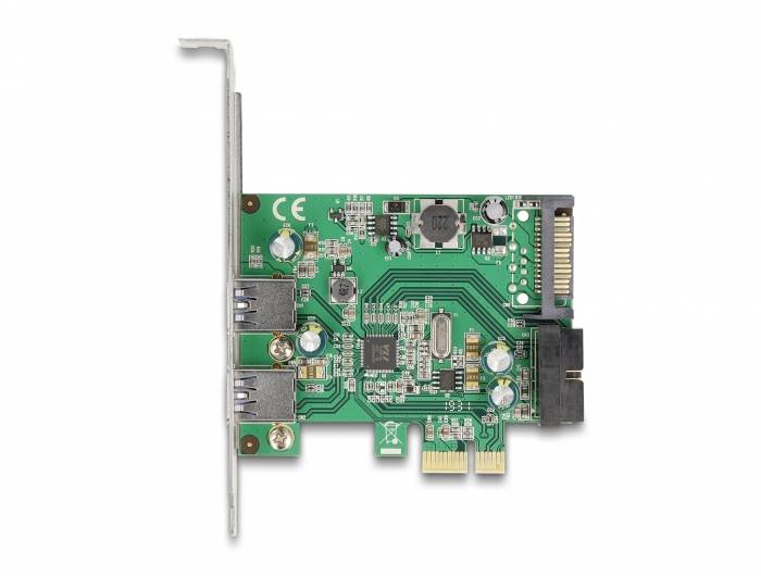 Delock 90096 PCI-Express Karte USB-A (USB 3.2 Gen 1) PCIe