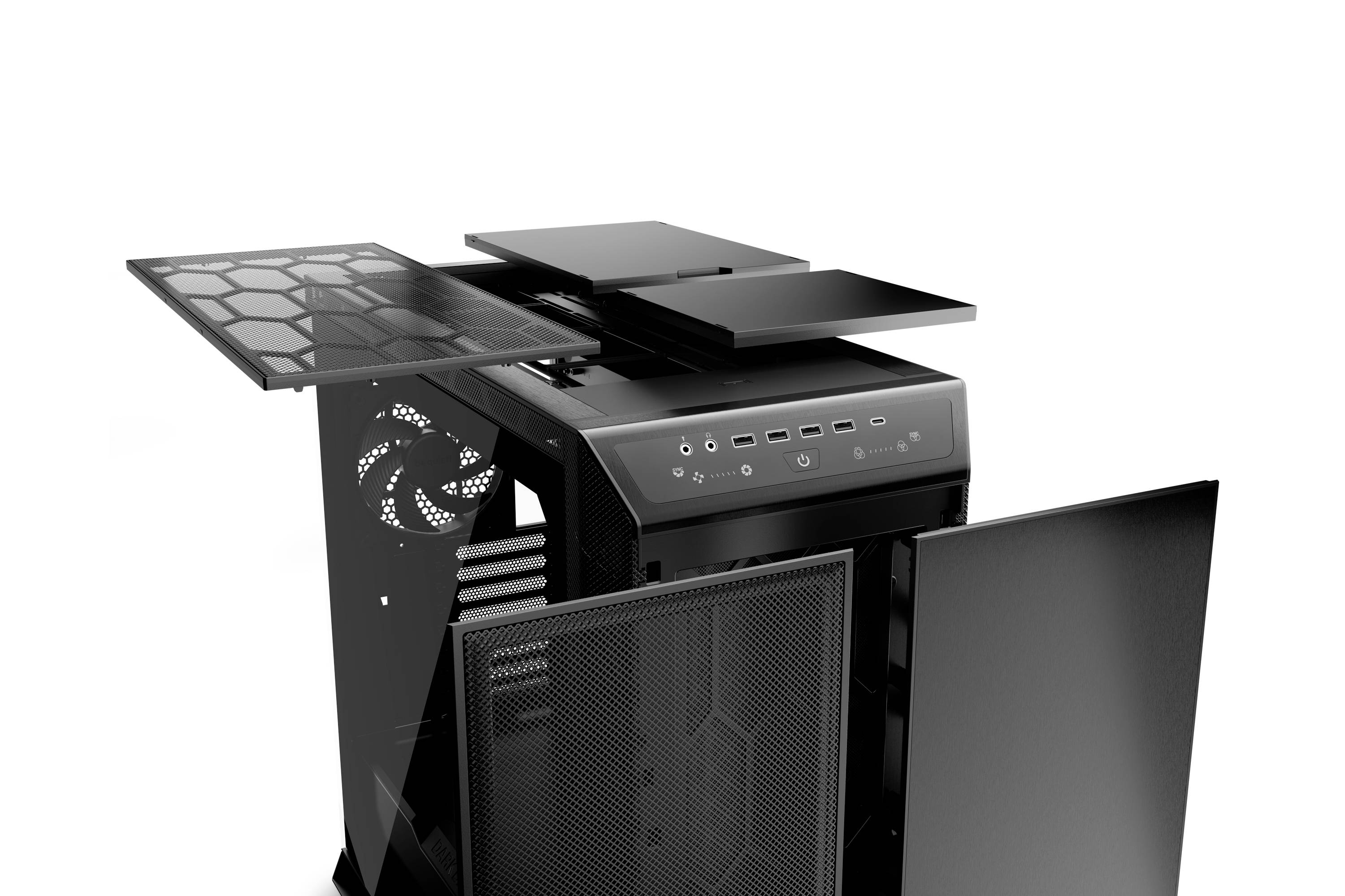 BeQuiet DARK BASE PRO 901 | Black Full Tower PC-Gehäuse Schwarz