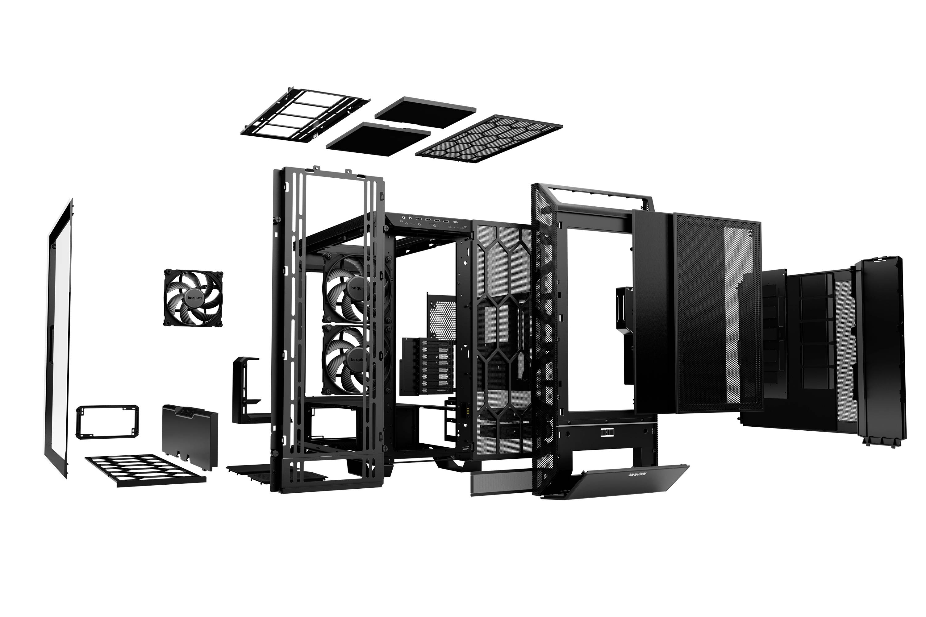 BeQuiet DARK BASE PRO 901 | Black Full Tower PC-Gehäuse Schwarz