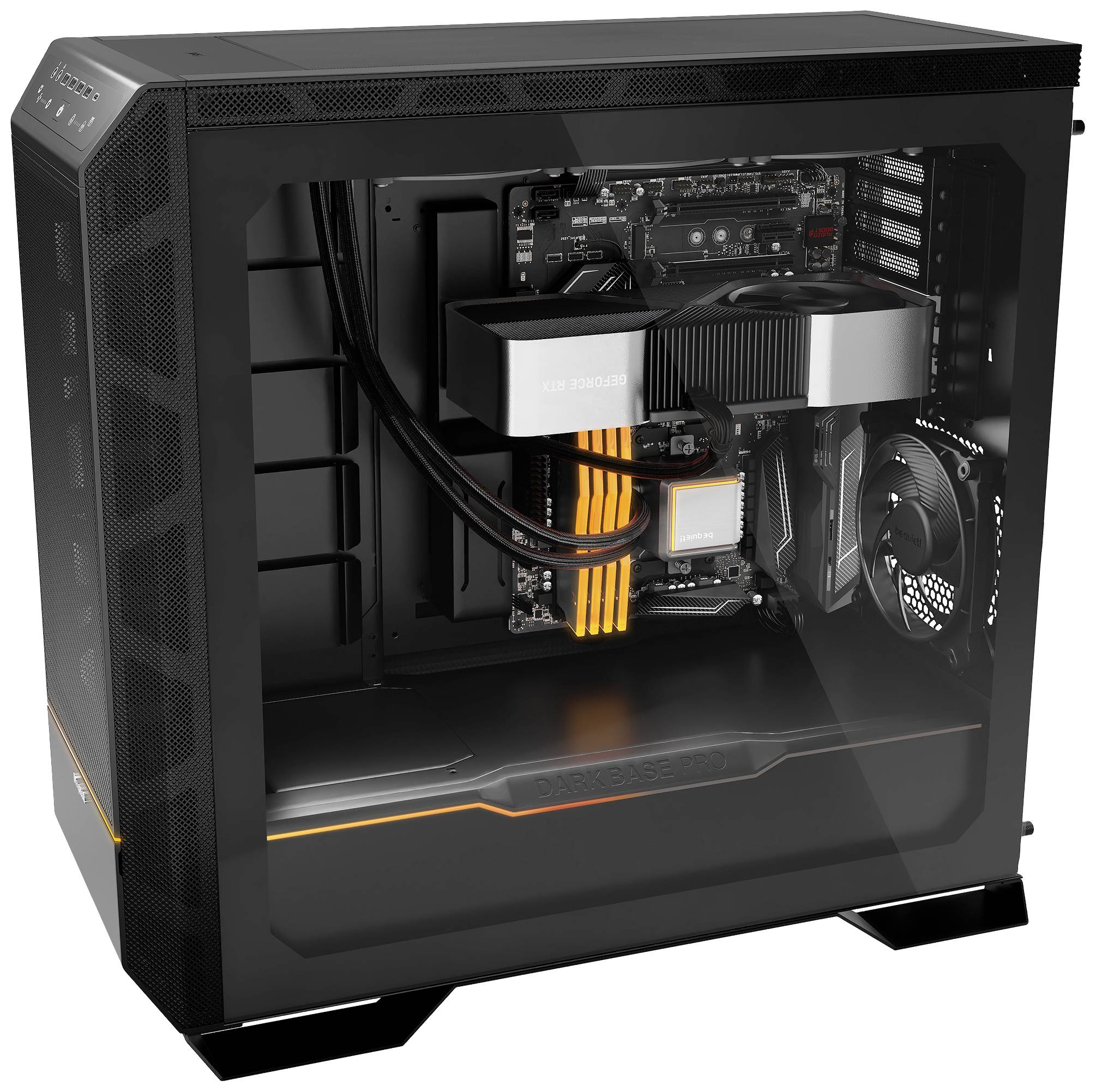 BeQuiet DARK BASE PRO 901 | Black Full Tower PC-Gehäuse Schwarz