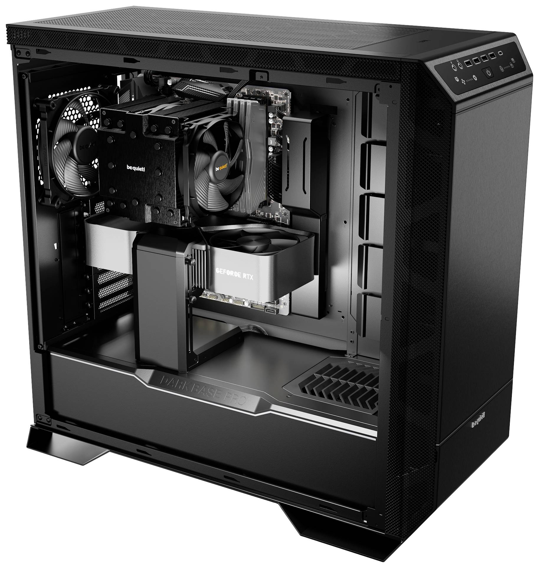 BeQuiet DARK BASE PRO 901 | Black Full Tower PC-Gehäuse Schwarz