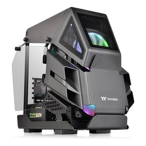 Thermaltake AH T200 Micro-Tower PC-Gehäuse Schwarz