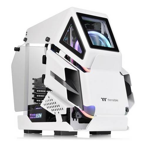 Thermaltake AH T200 Snow Micro-Tower PC-Gehäuse Weiß