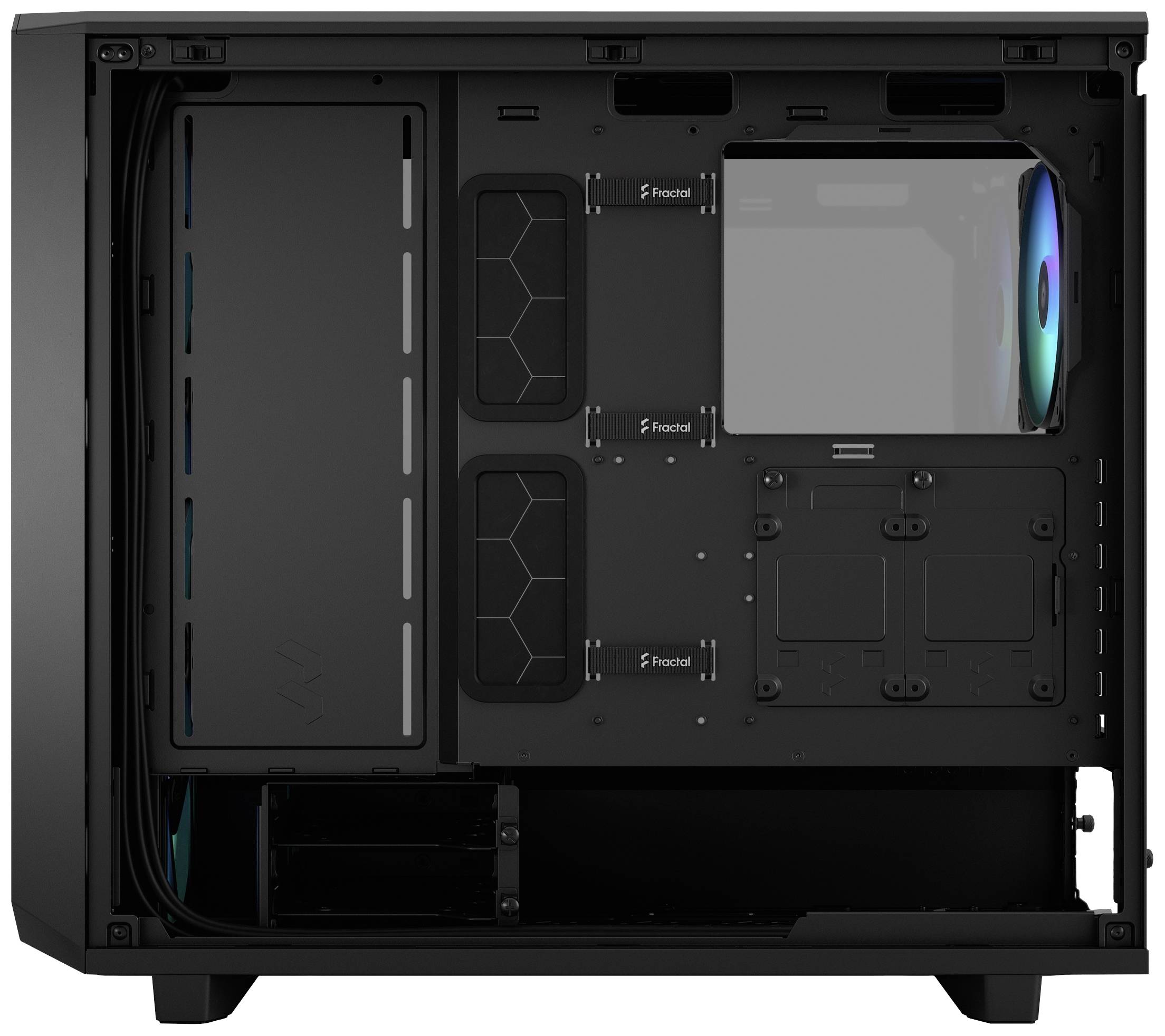 Fractal Design Meshify 2 Lite PC-Gehäuse Schwarz