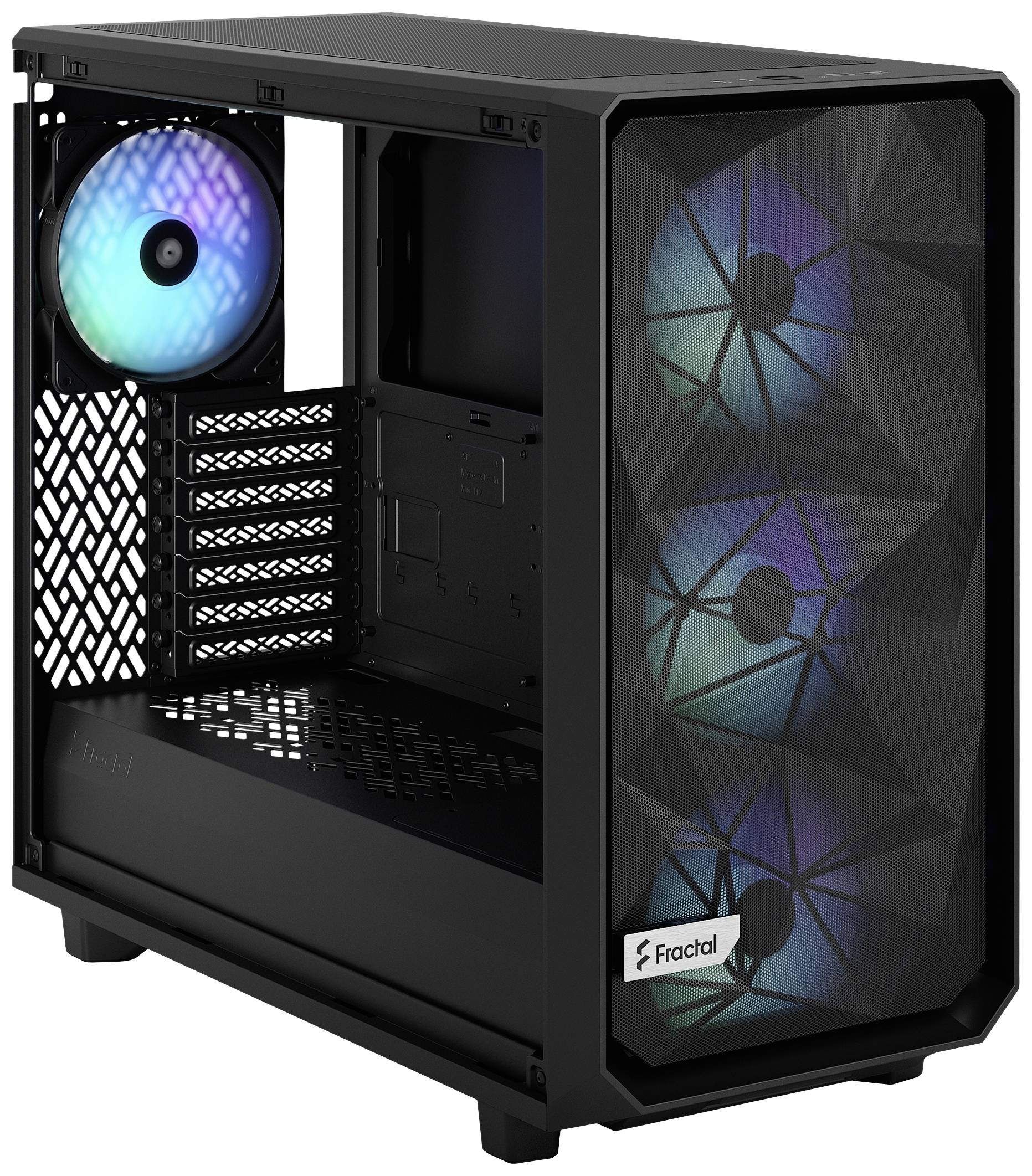 Fractal Design Meshify 2 Lite PC-Gehäuse Schwarz