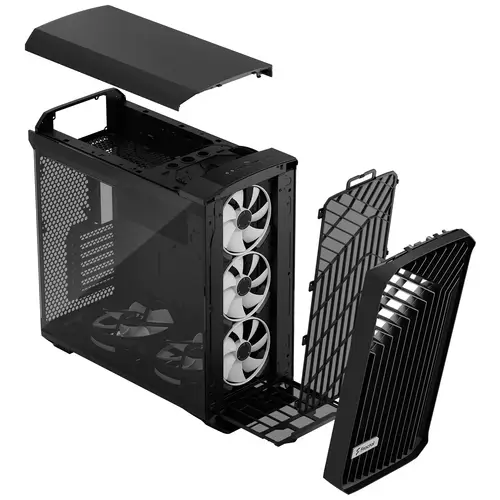 Fractal Design Torrent Tower PC-Gehäuse Schwarz Fractal Design Torrent Tower PC-Gehäuse Schwarz