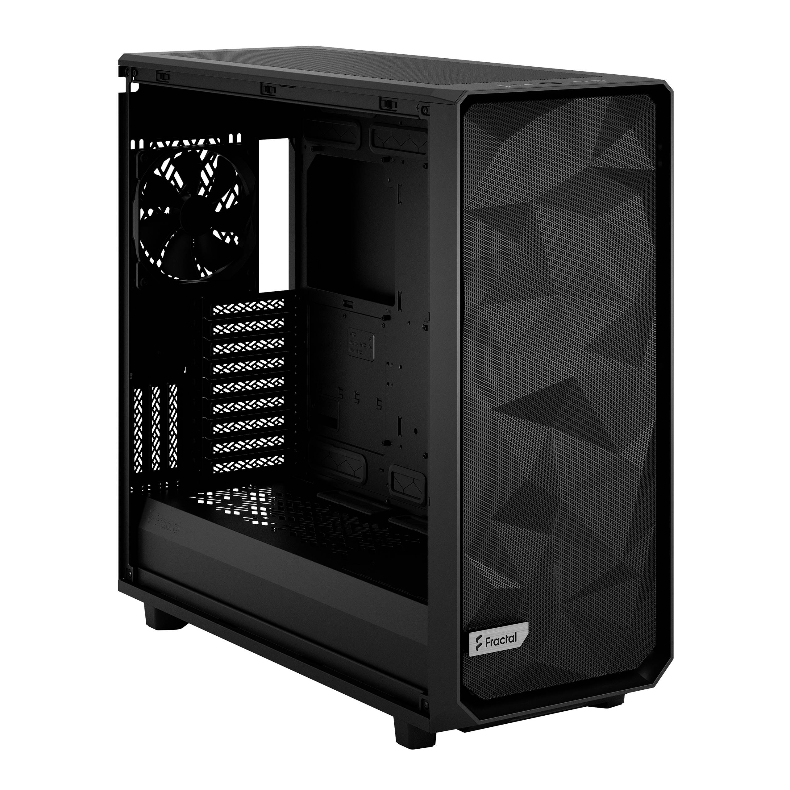Fractal Design Meshify 2 XL Light Tempered Glass Tower PC-Gehäuse Schwarz
