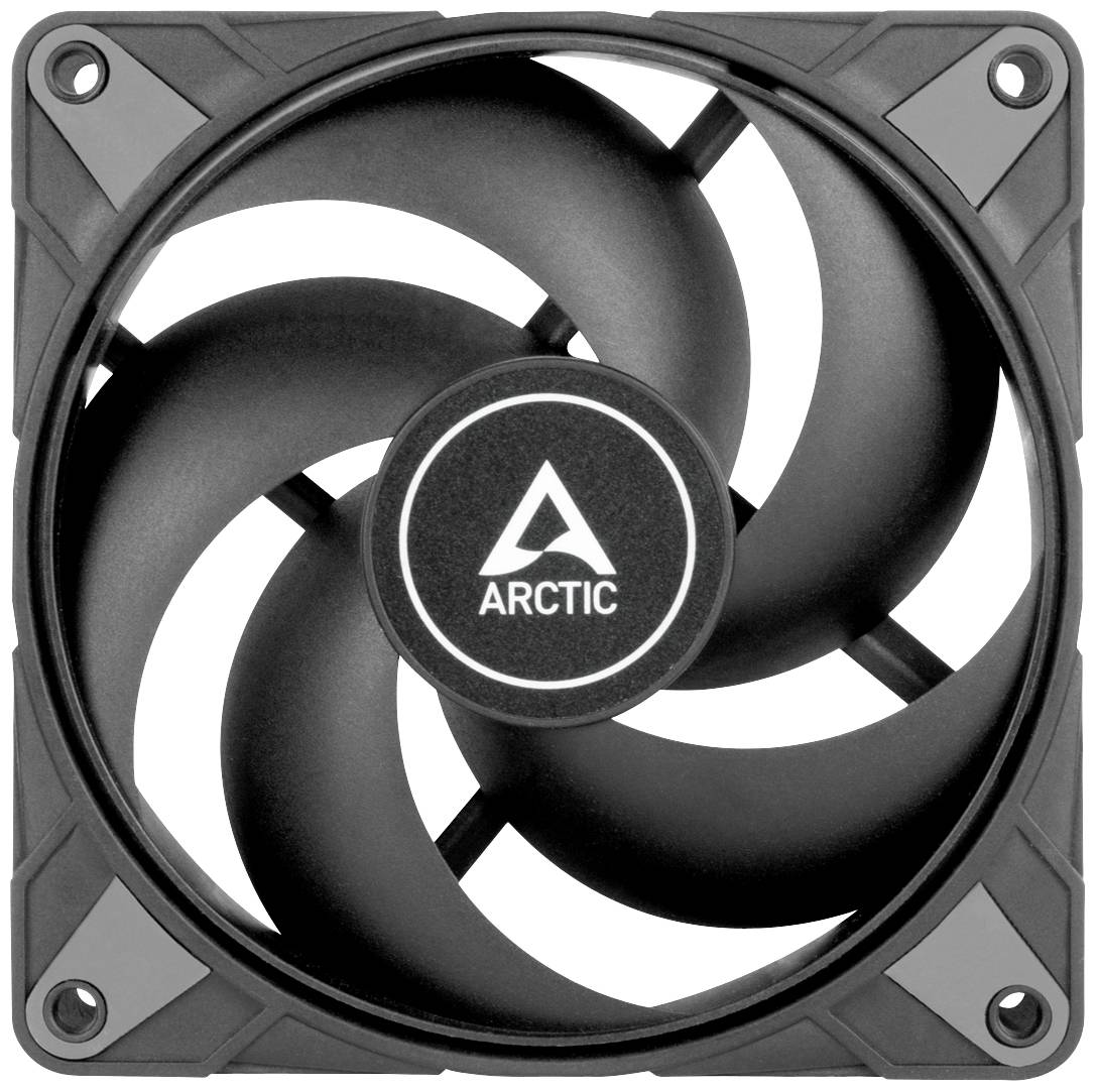 Arctic P12 Max - High-performance 120 mm PWM Lüfter CPU-Kühler mit Lüfter Schwarz (B x H x T) 120 x 25 x 120 mm