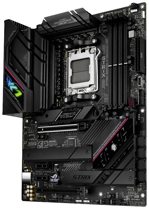 Asus ROG STRIX B650E-F GAMING WIFI Mainboard Sockel (PC) AMD® AM5 Formfaktor (Details) ATX Mainboard-Chipsatz AMD® B650