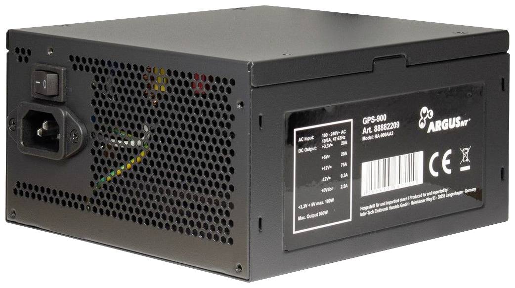 Inter-Tech GPS-900 PC Netzteil 900 W 80PLUS® Gold