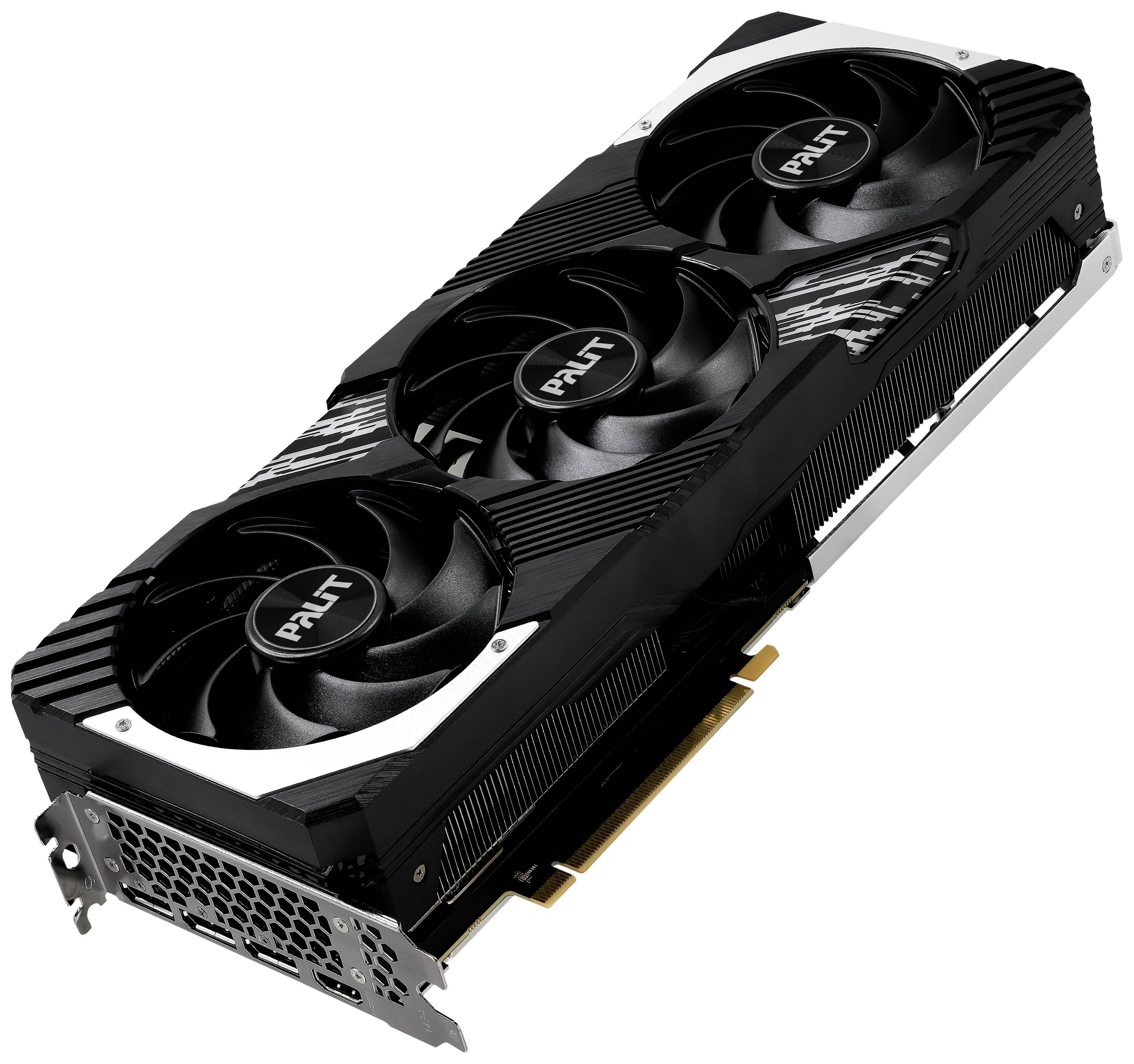 Palit Grafikkarte Nvidia GeForce RTX 4070 12 GB GDDR6X-RAM PCIe, HDMI®, DisplayPort