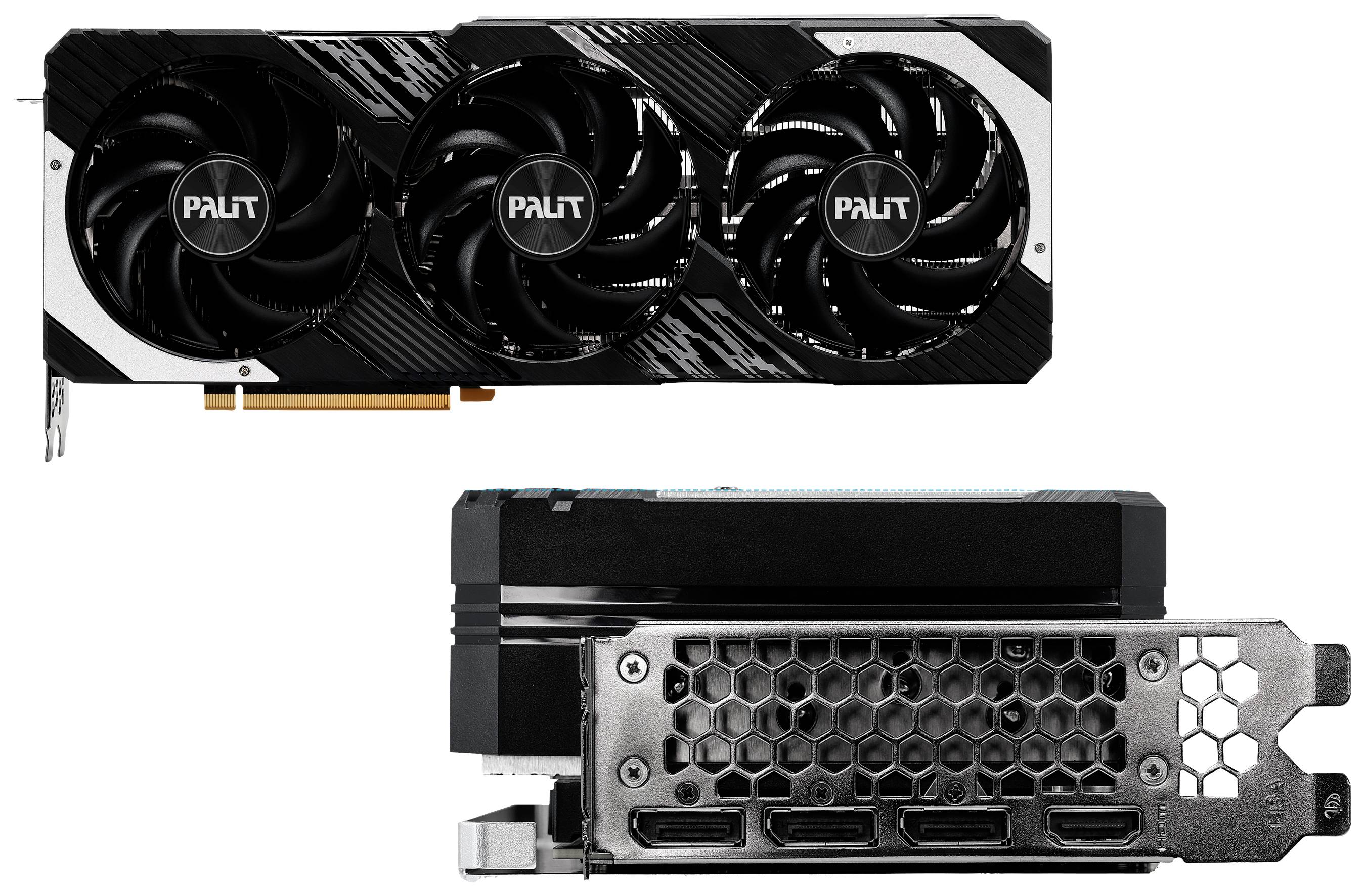 Palit Grafikkarte Nvidia GeForce RTX 4070 12 GB GDDR6X-RAM PCIe, HDMI®, DisplayPort