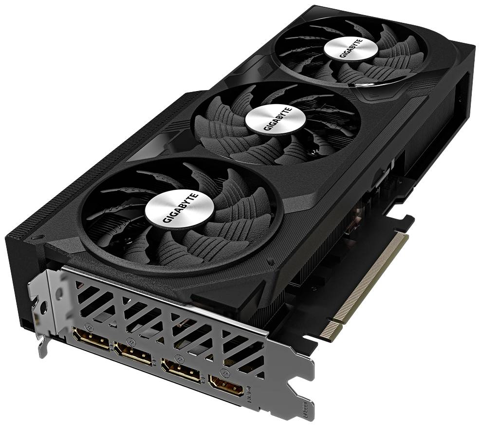 Gigabyte Grafikkarte Nvidia GeForce RTX 4070 12GB GDDR6X-RAM PCIe, HDMI®, DisplayPort