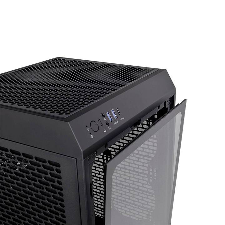 Thermaltake The Tower 200 Mini-Tower PC-Gehäuse Schwarz
