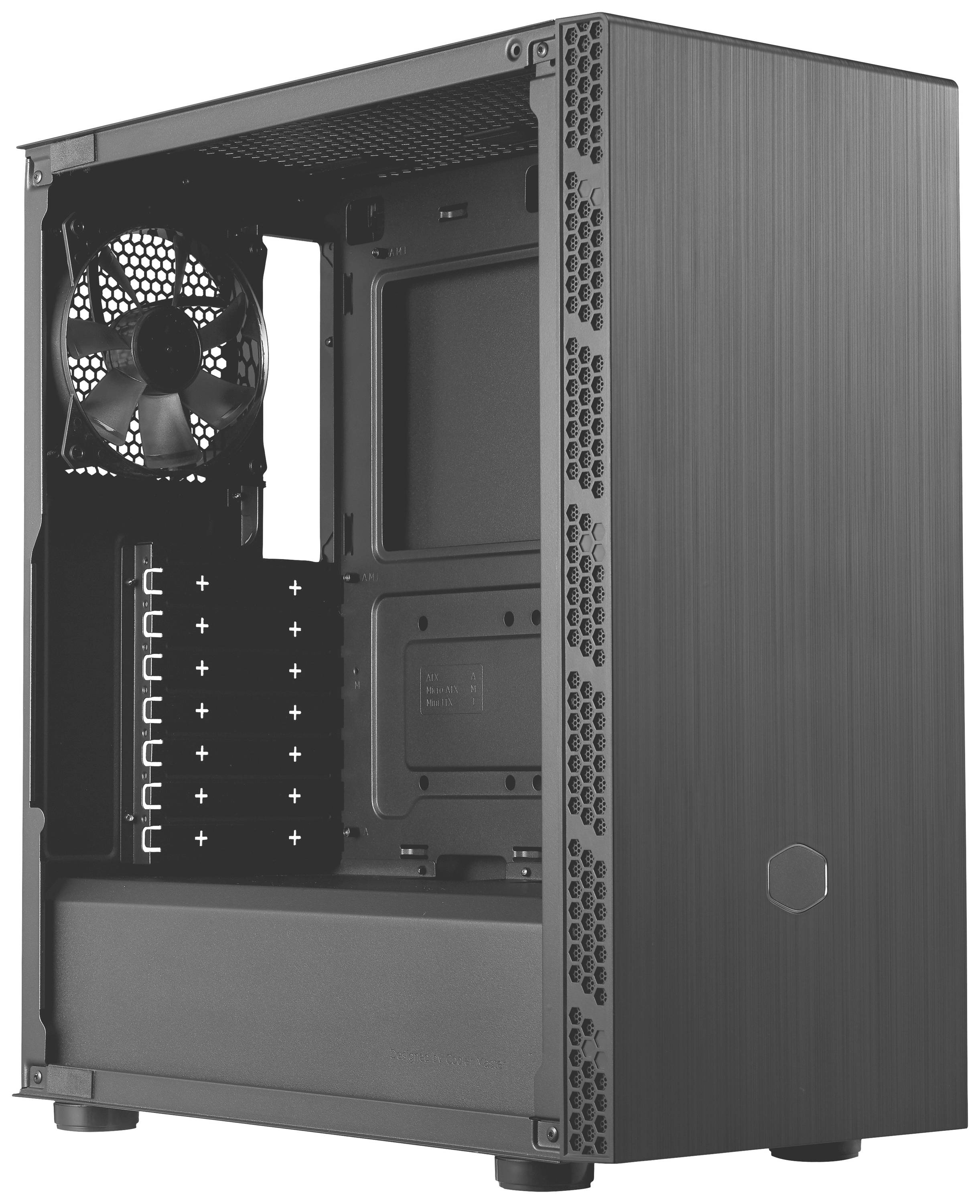 Cooler Master MB600L V2 Midi-Tower PC-Gehäuse Schwarz