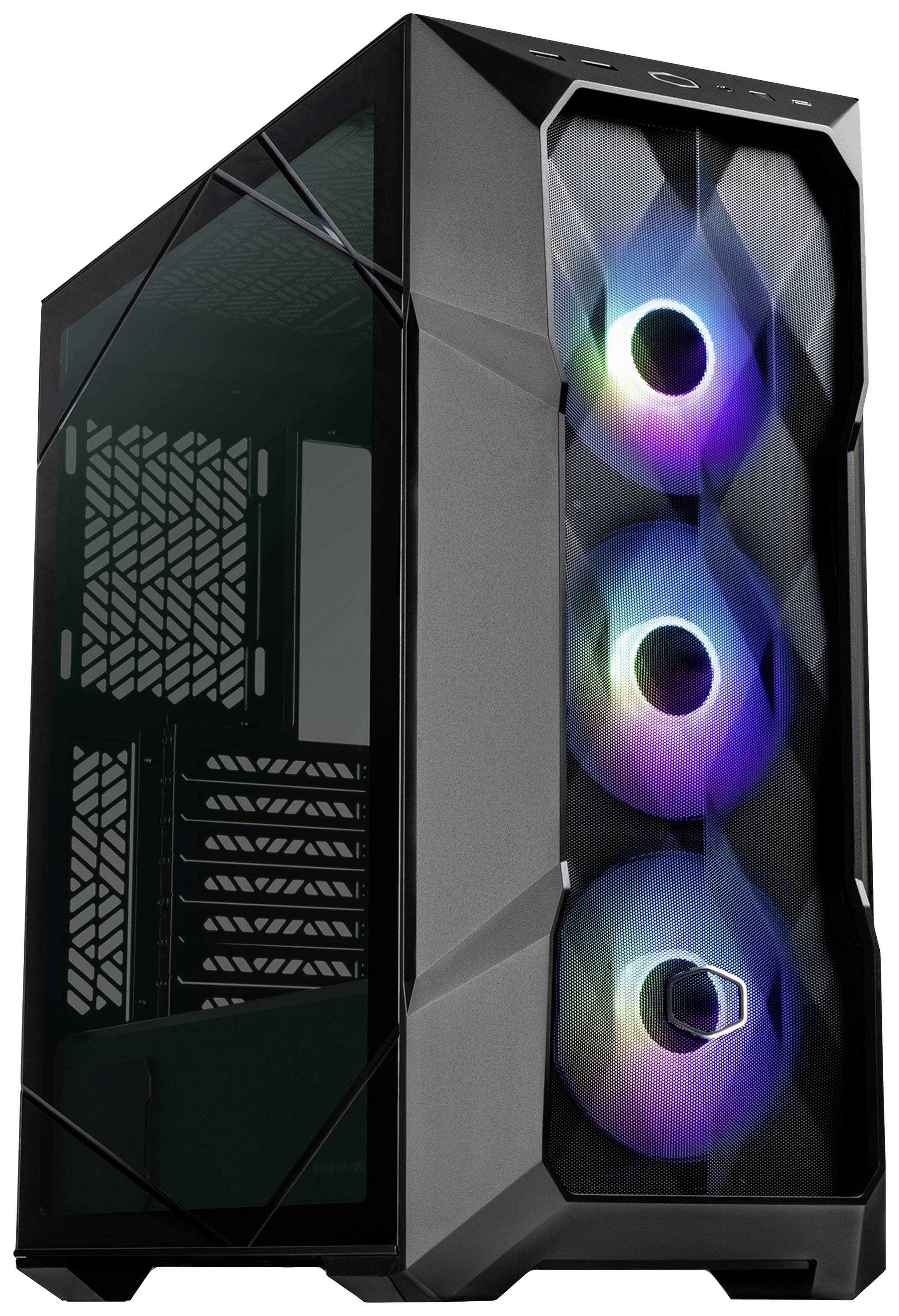 Cooler Master MasterBox TD500 Mesh V2 Midi-Tower PC-Gehäuse Schwarz