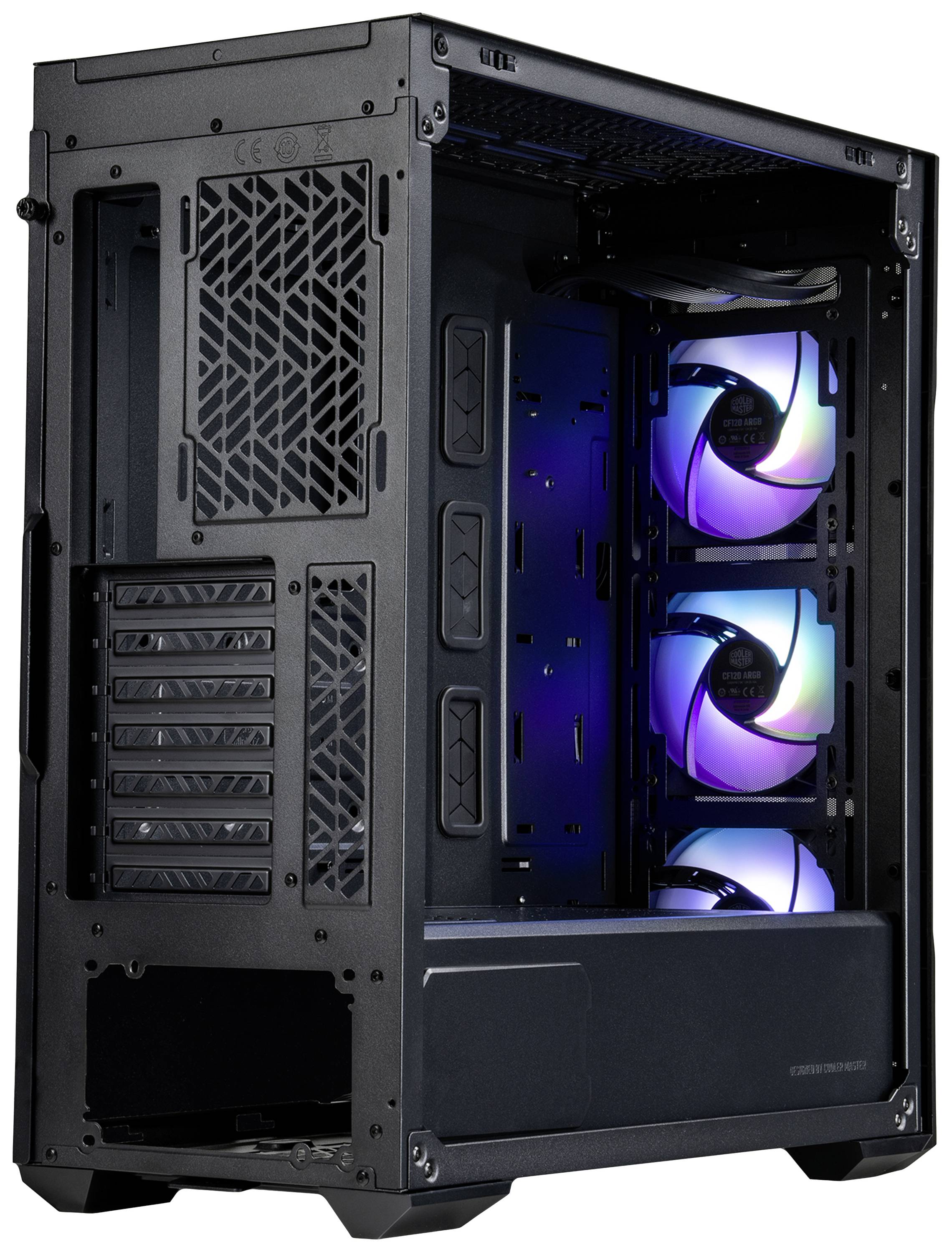 Cooler Master MasterBox TD500 Mesh V2 Midi-Tower PC-Gehäuse Schwarz