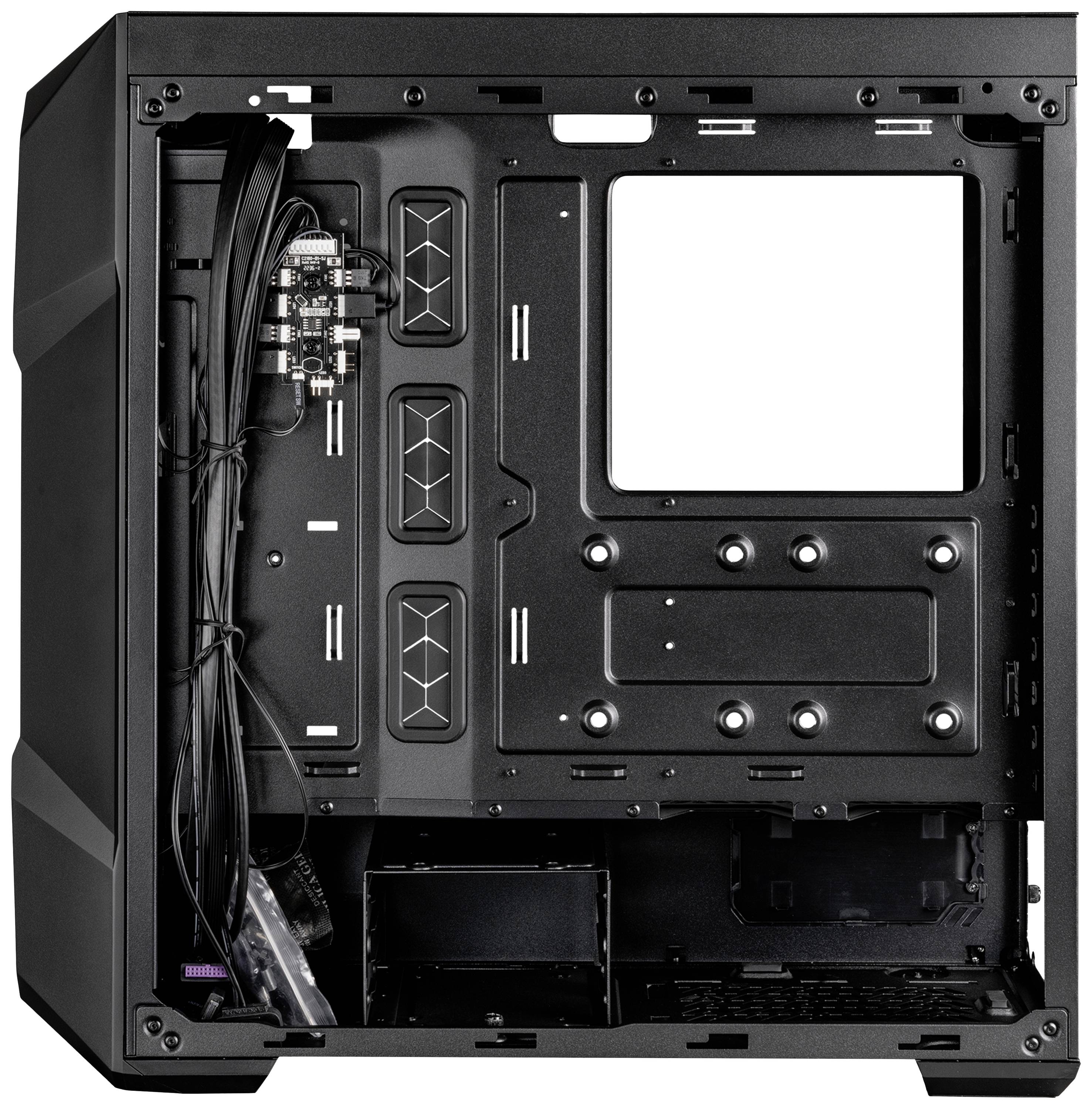 Cooler Master MasterBox TD500 Mesh V2 Midi-Tower PC-Gehäuse Schwarz