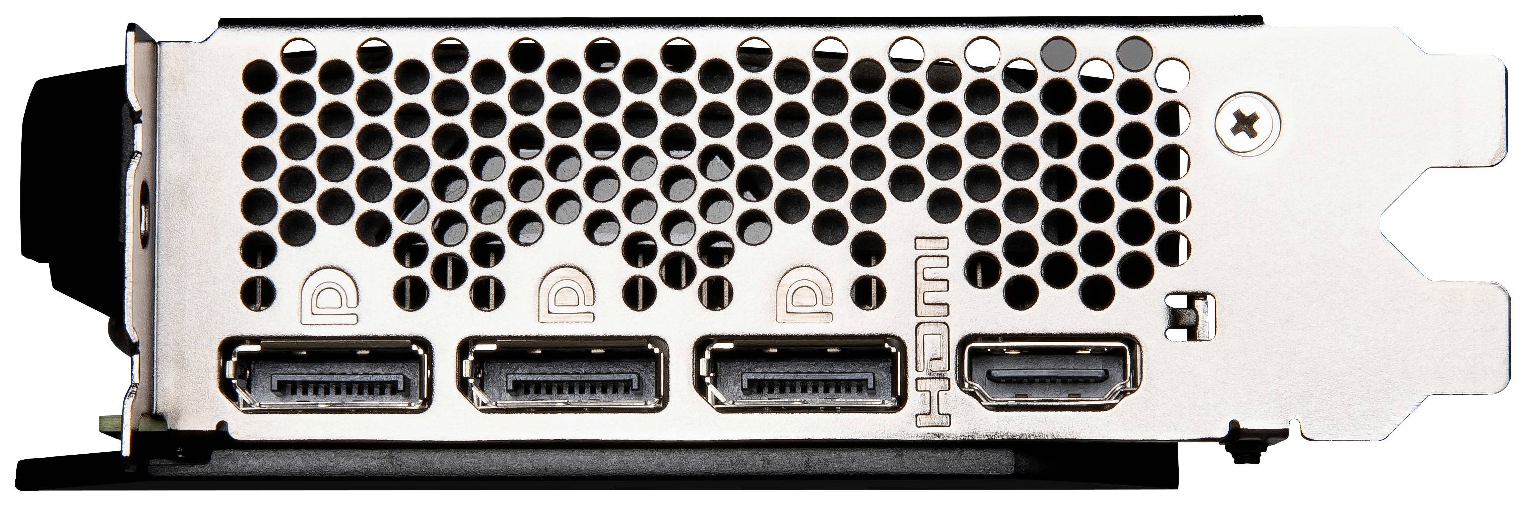 MSI Grafikkarte Nvidia GeForce RTX 4060 Ti 8 GB GDDR6-RAM PCIe, HDMI®, DisplayPort