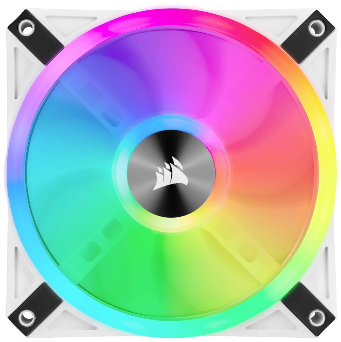 Corsair iCUE QL120 CPU-Kühler mit Lüfter Weiß