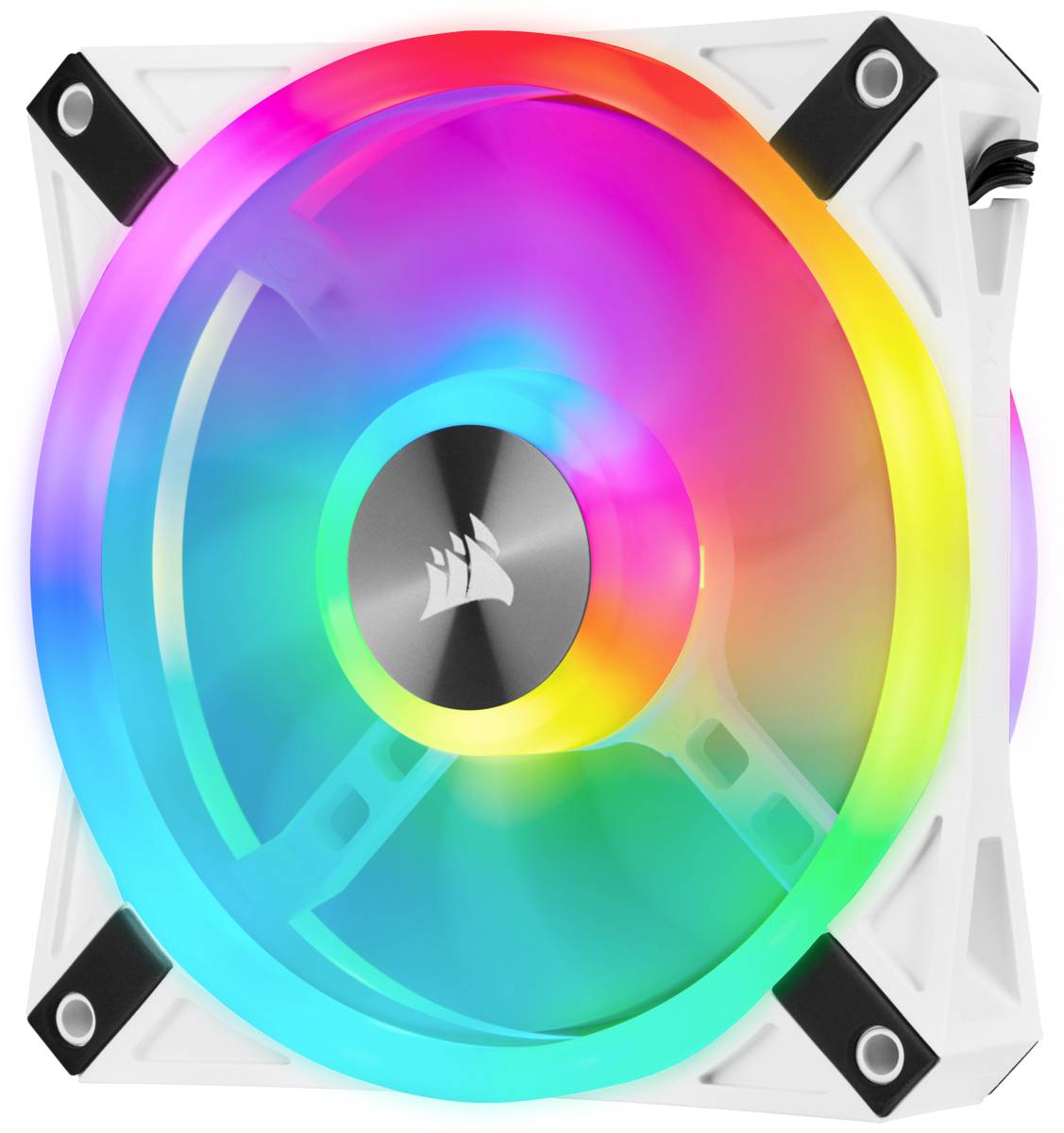 Corsair iCUE QL120 CPU-Kühler mit Lüfter Weiß