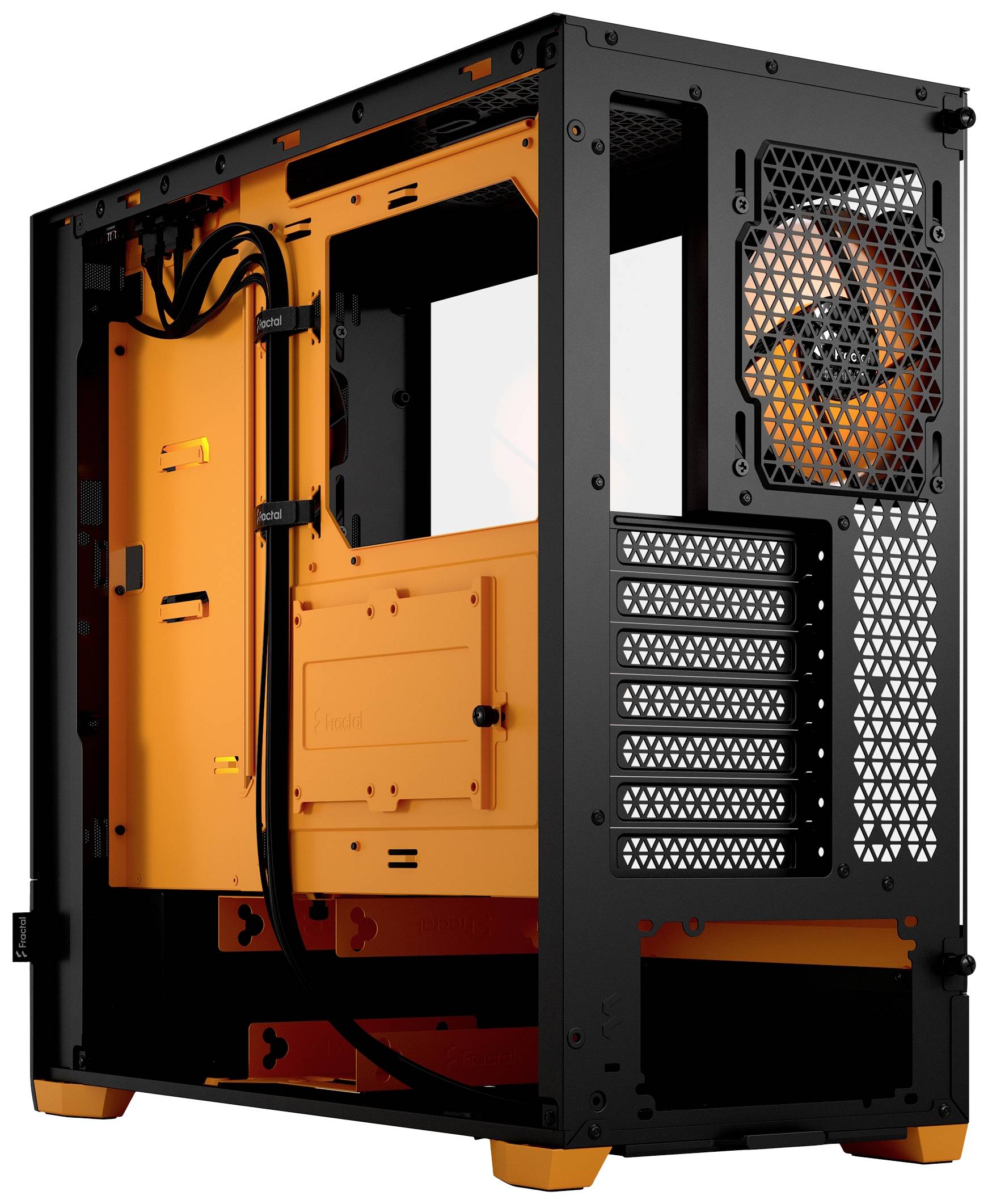 Fractal Design Pop Air Tower PC-Gehäuse Schwarz, Orange