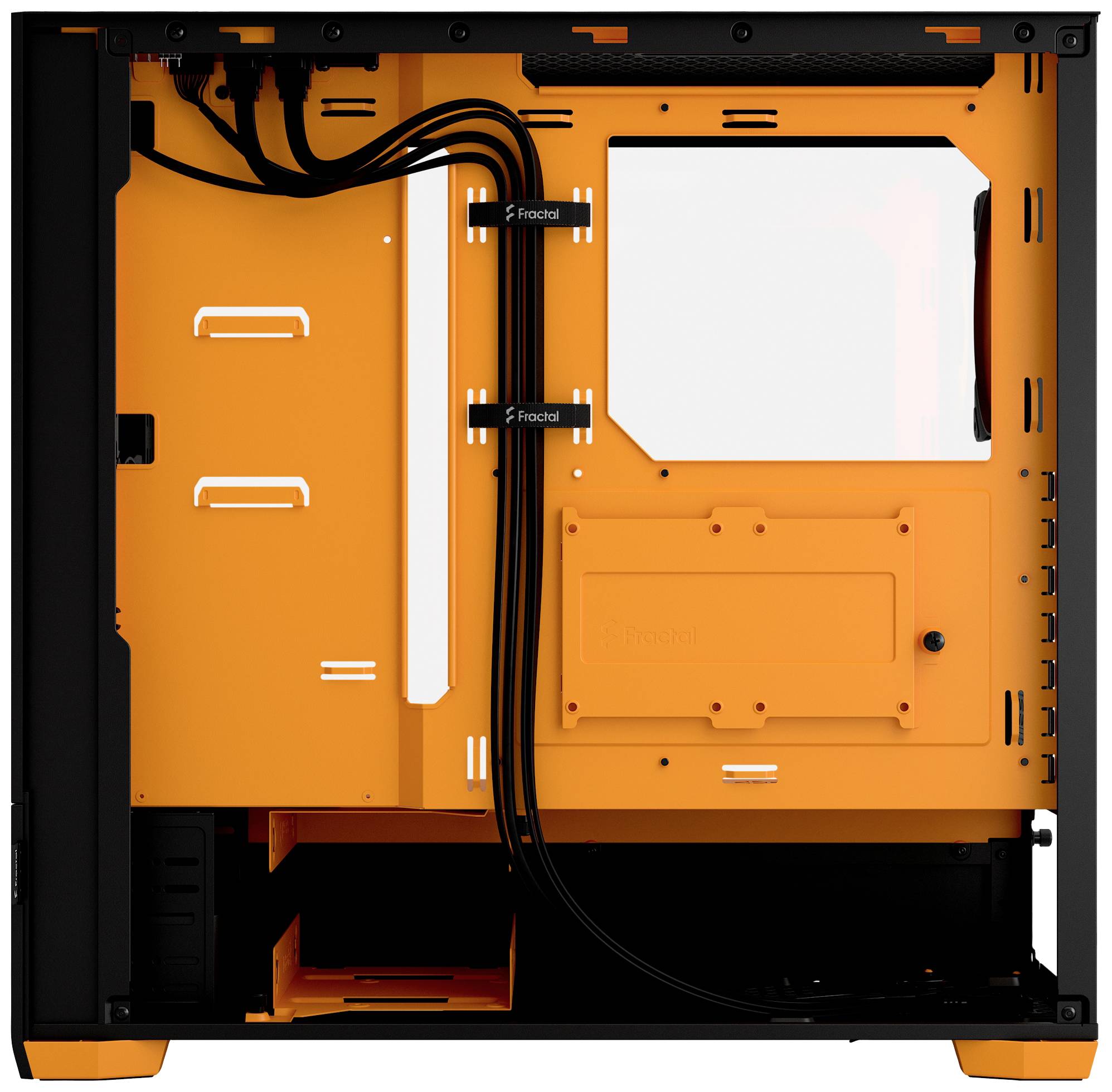 Fractal Design Pop Air Tower PC-Gehäuse Schwarz, Orange