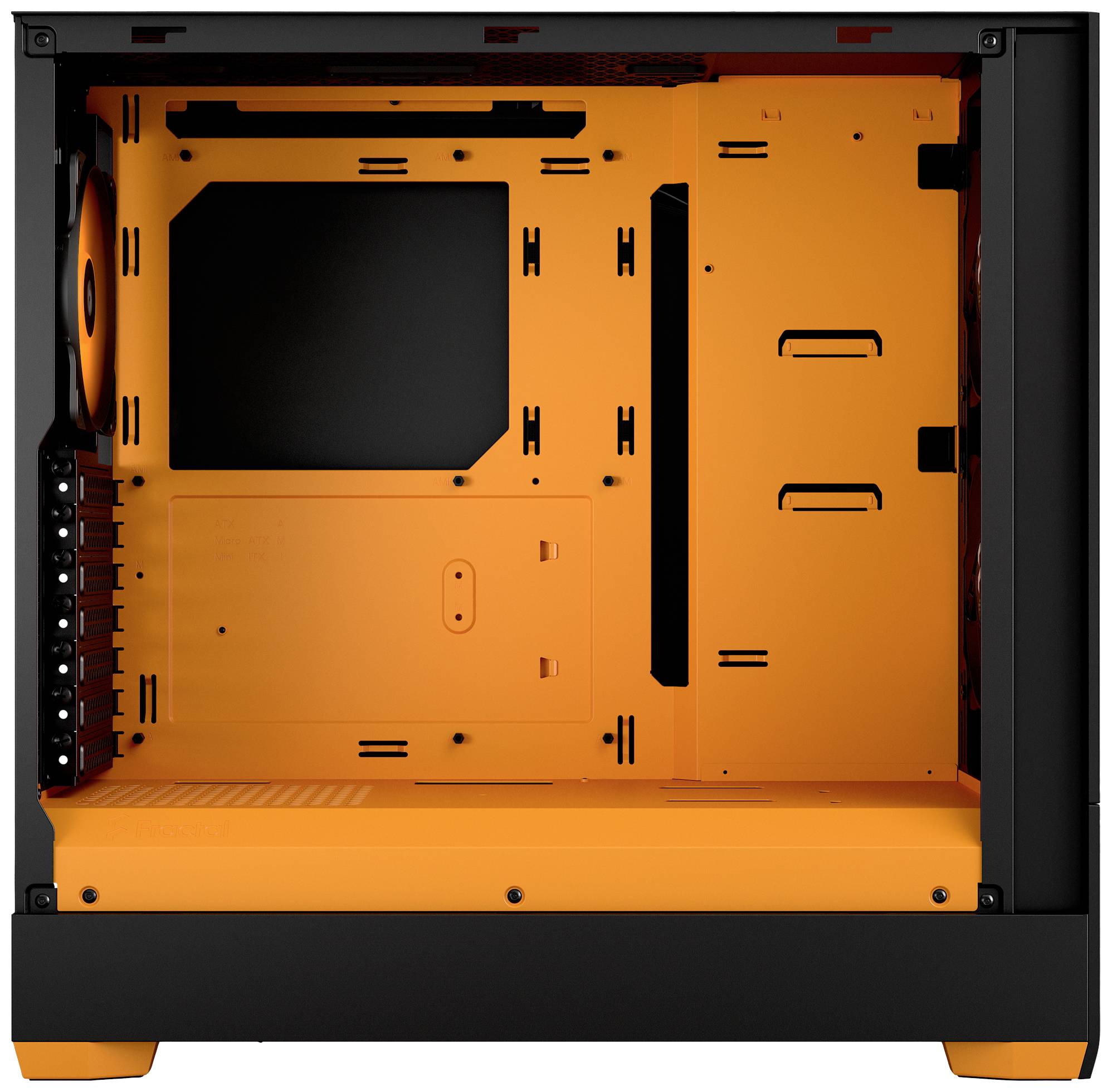 Fractal Design Pop Air Tower PC-Gehäuse Schwarz, Orange