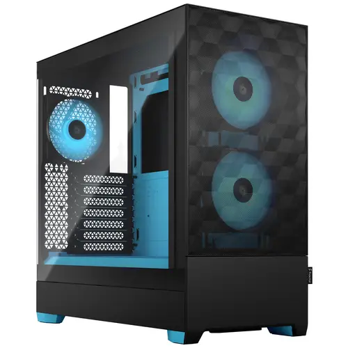 Fractal Design Pop Air Tower PC-Gehäuse Schwarz, Cyan Fractal Design Pop Air Tower PC-Gehäuse Schwarz, Cyan