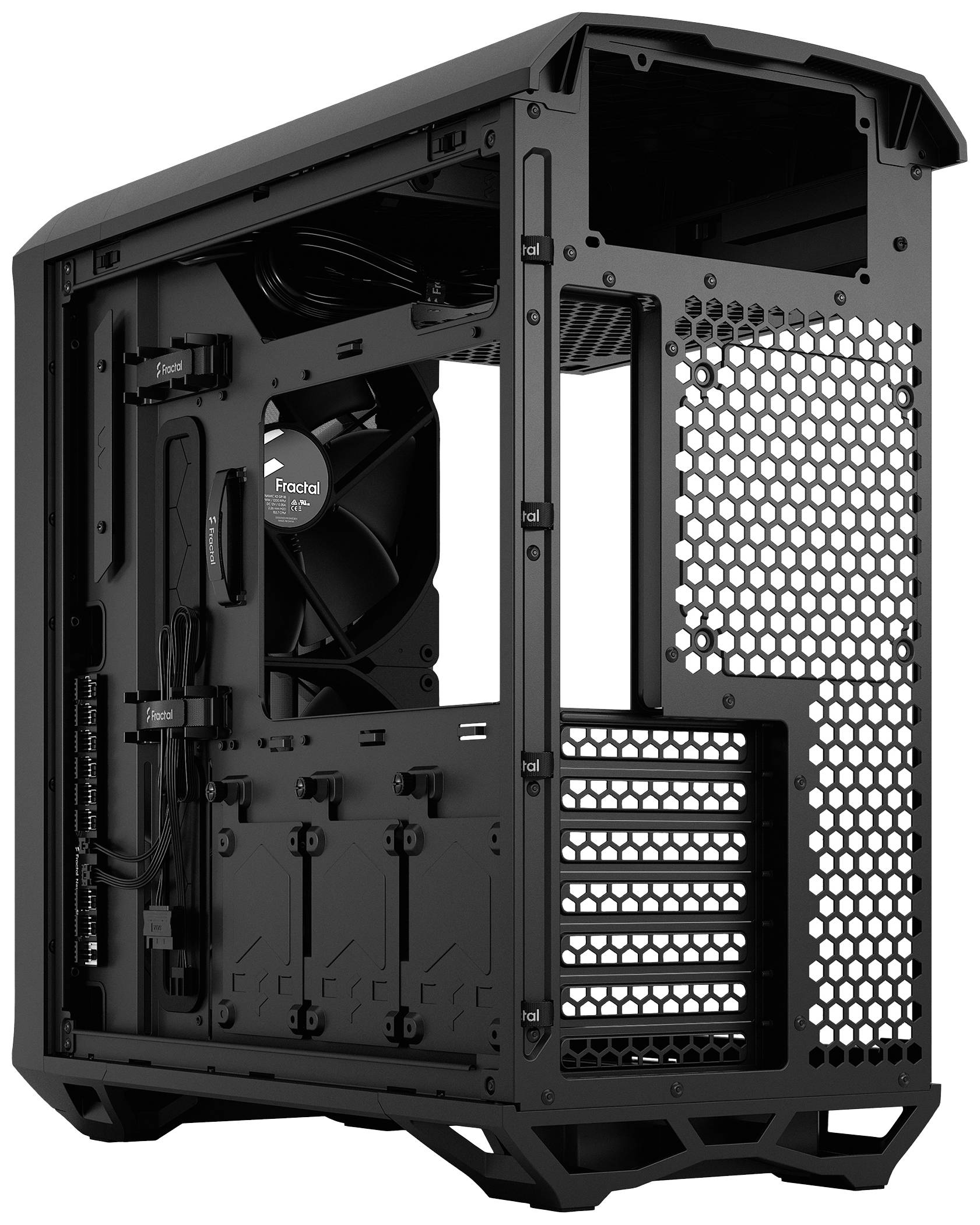 Fractal Design Torrent Compact Tower PC-Gehäuse Schwarz