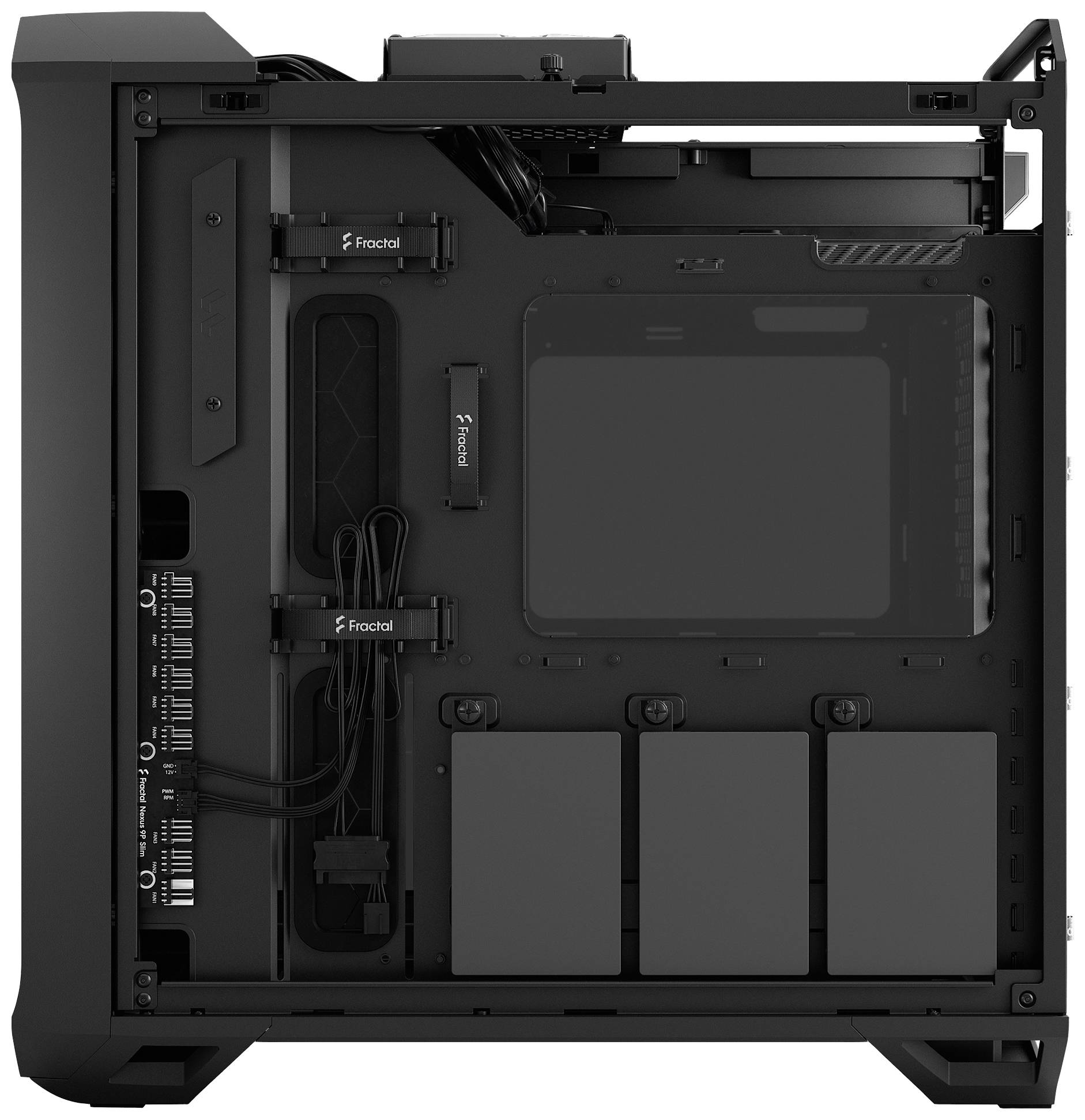 Fractal Design Torrent Compact Tower PC-Gehäuse Schwarz