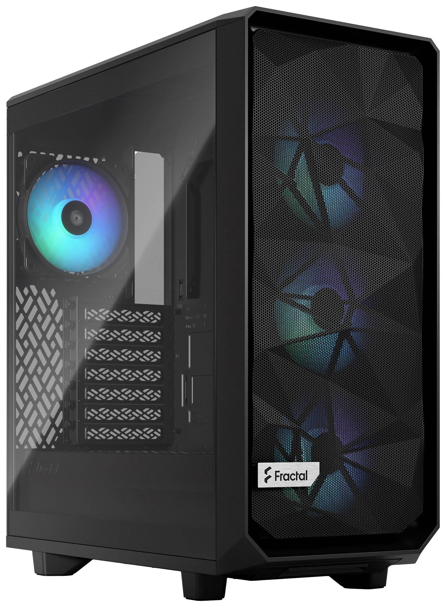 Fractal Design Meshify 2 Compact RGB PC-Gehäuse Schwarz