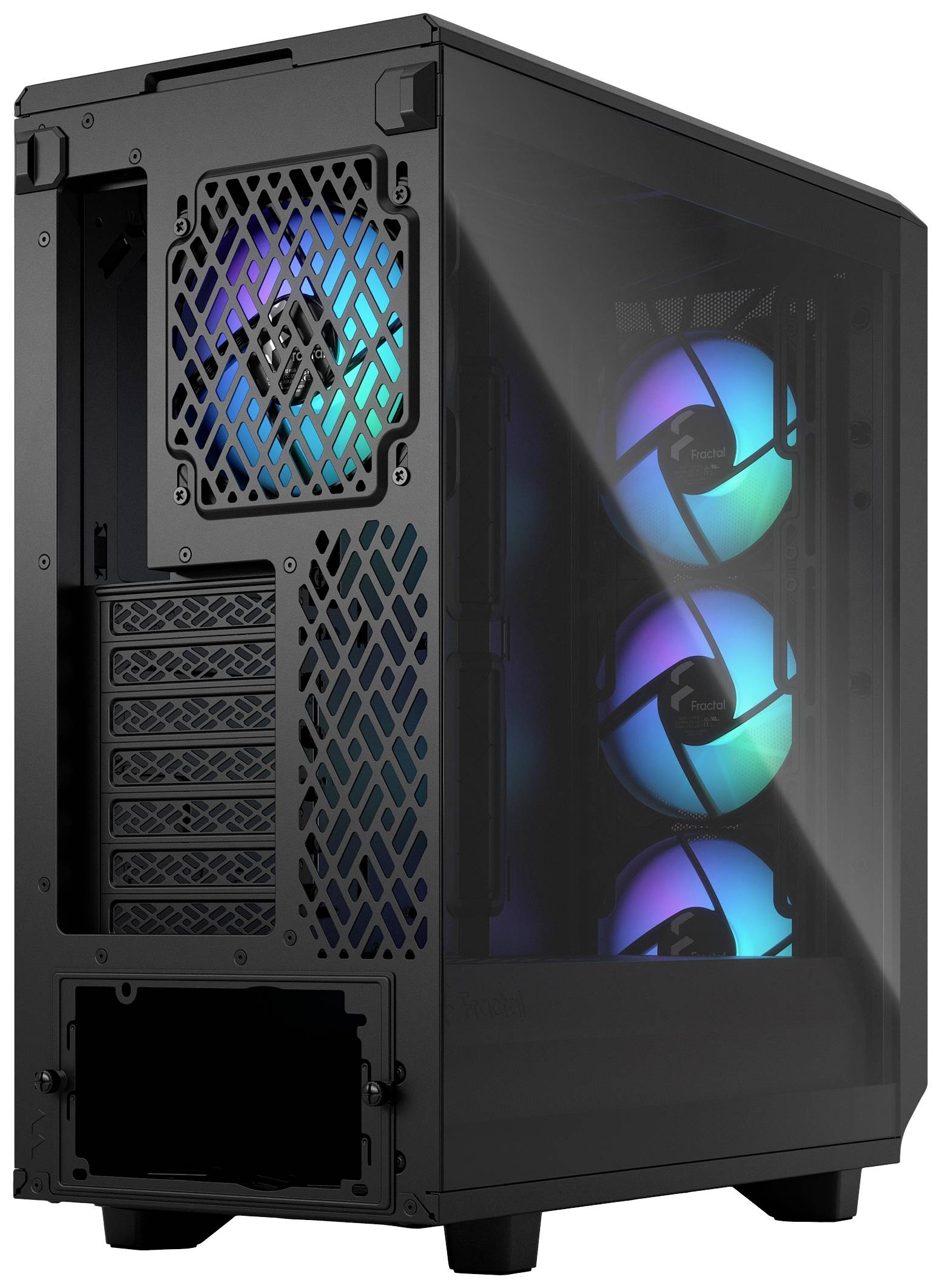 Fractal Design Meshify 2 Compact RGB PC-Gehäuse Schwarz