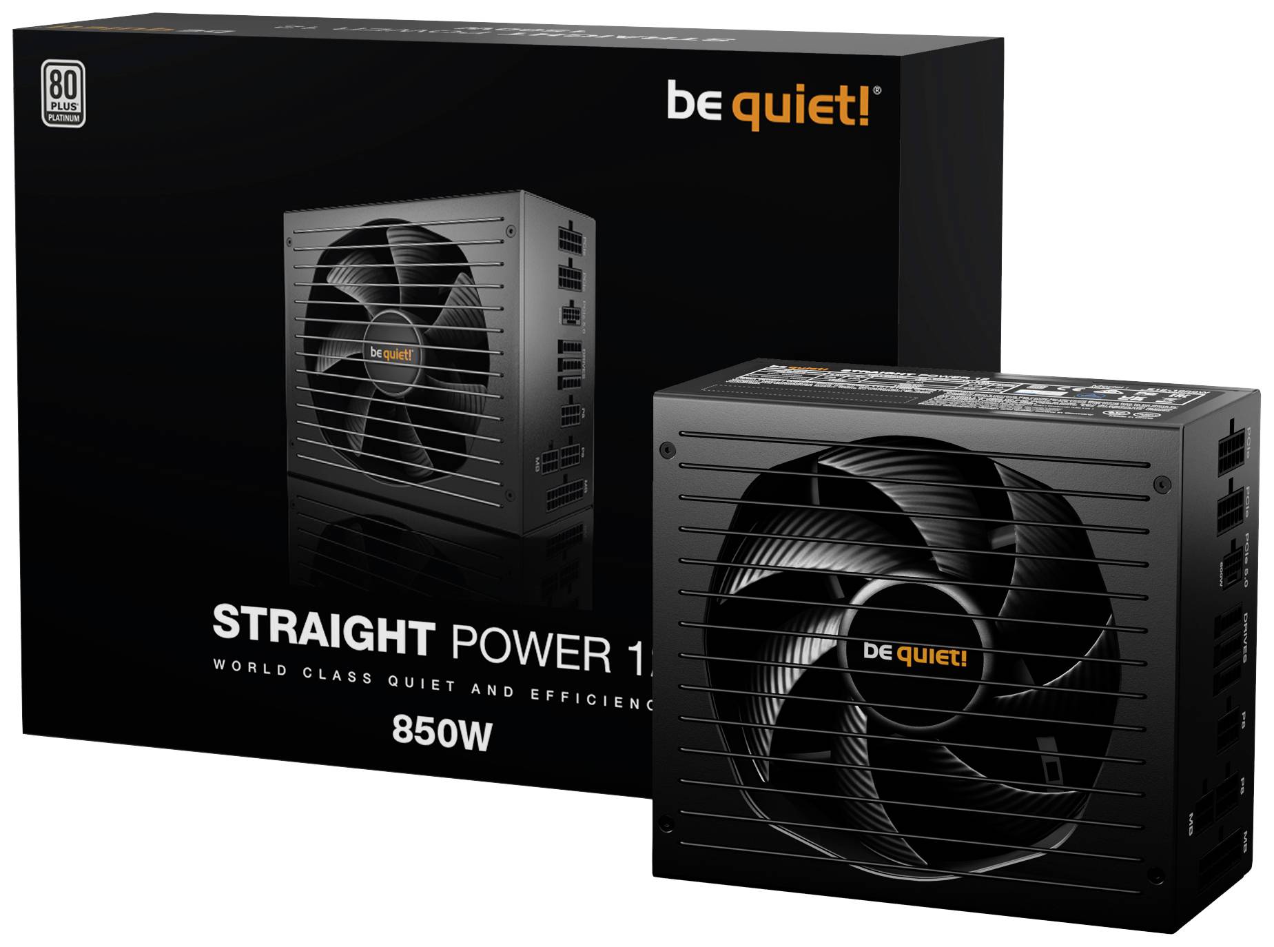 BeQuiet Straight Power 12 PC Netzteil 850 W 80PLUS® Platinum