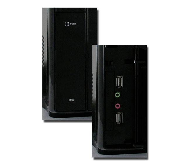 LC Power LC-1400MI Mini-Tower PC-Gehäuse Schwarz