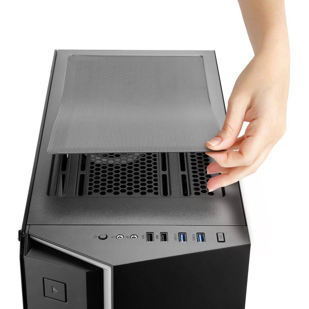 Inter-Tech S-3906 Renegade Tower PC-Gehäuse Schwarz