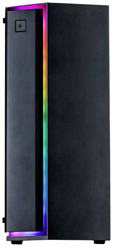 Inter-Tech S-3906 Renegade Tower PC-Gehäuse Schwarz