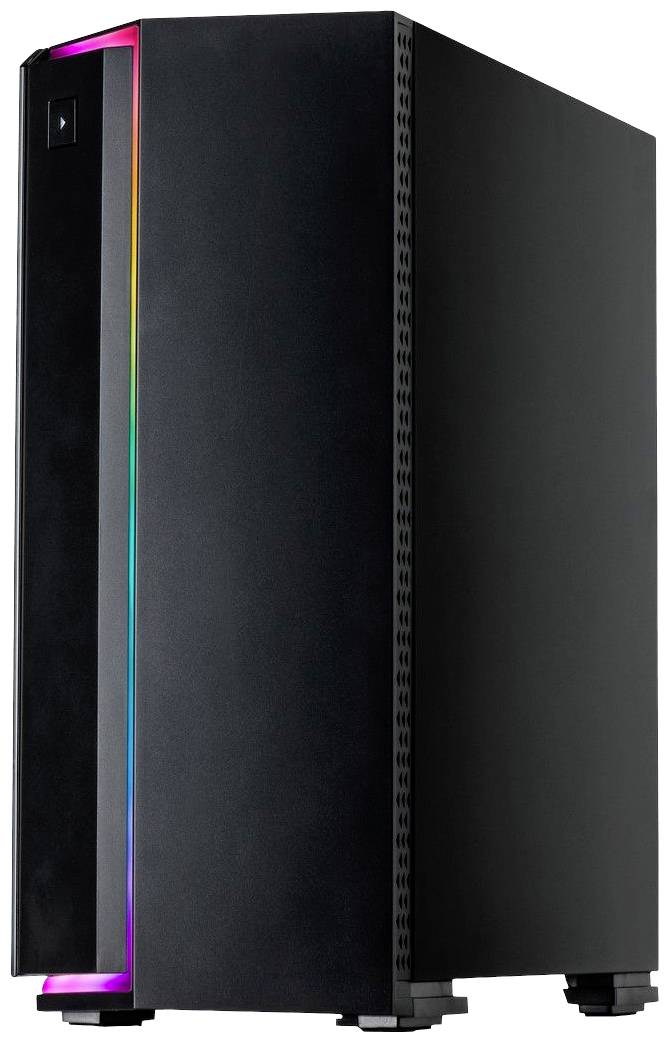 Inter-Tech S-3906 Renegade Tower PC-Gehäuse Schwarz