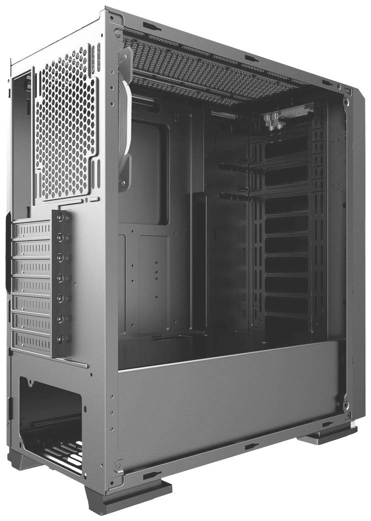 Inter-Tech S-3906 Renegade Tower PC-Gehäuse Schwarz