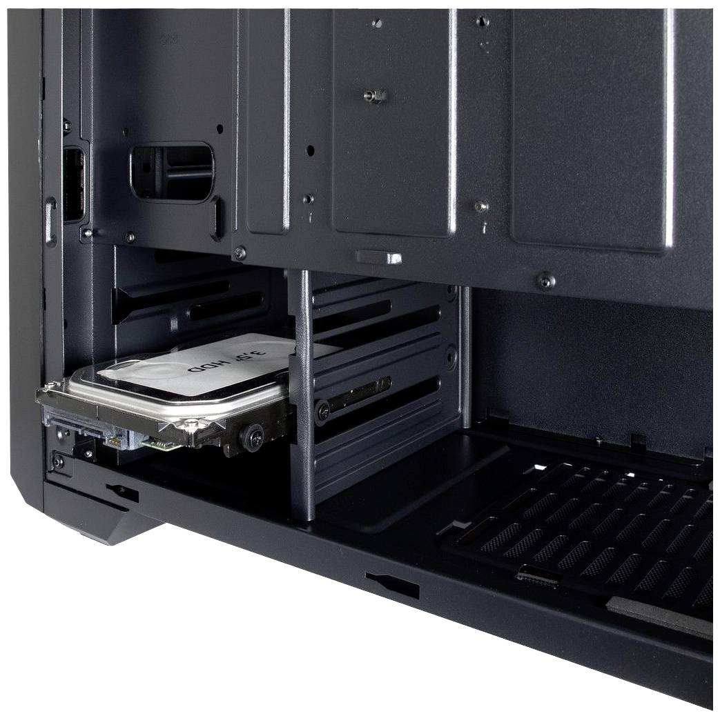 Inter-Tech S-3906 Renegade Tower PC-Gehäuse Schwarz