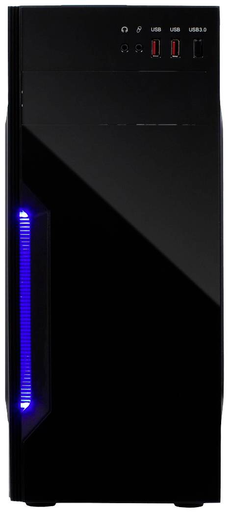Inter-Tech B-42 Midi-Tower PC-Gehäuse Schwarz