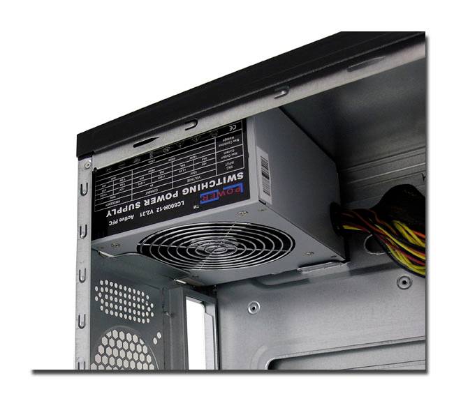 LC Power 925B Midi-Tower PC-Gehäuse Schwarz