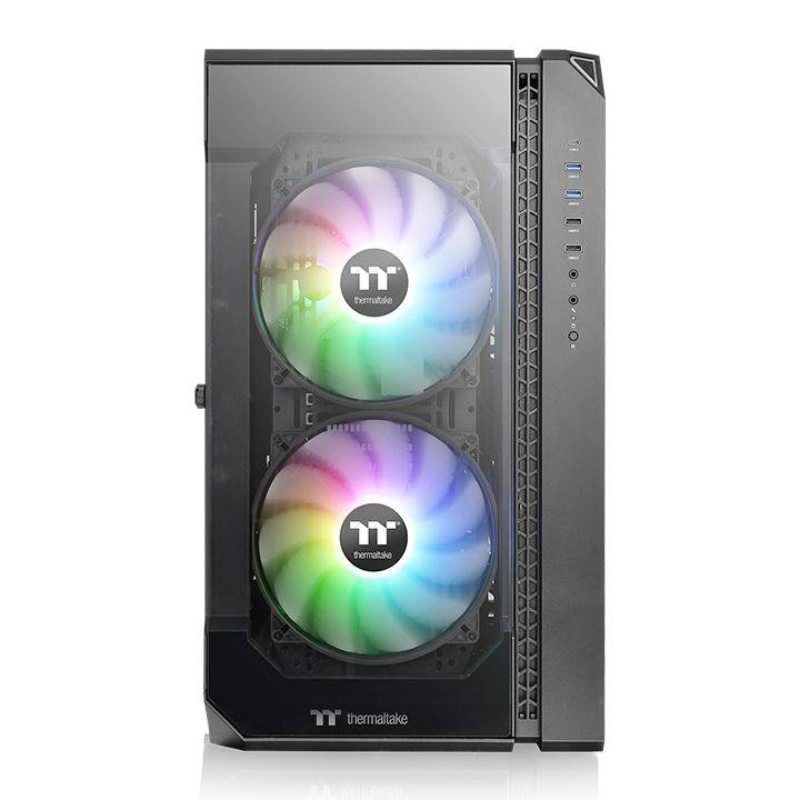 Thermaltake View 51 TG ARGB Midi-Tower PC-Gehäuse Schwarz